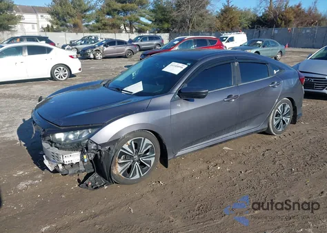 2017 Honda Civic Ex-L from USA, damaged, VIN 19XFC1F72HE215183